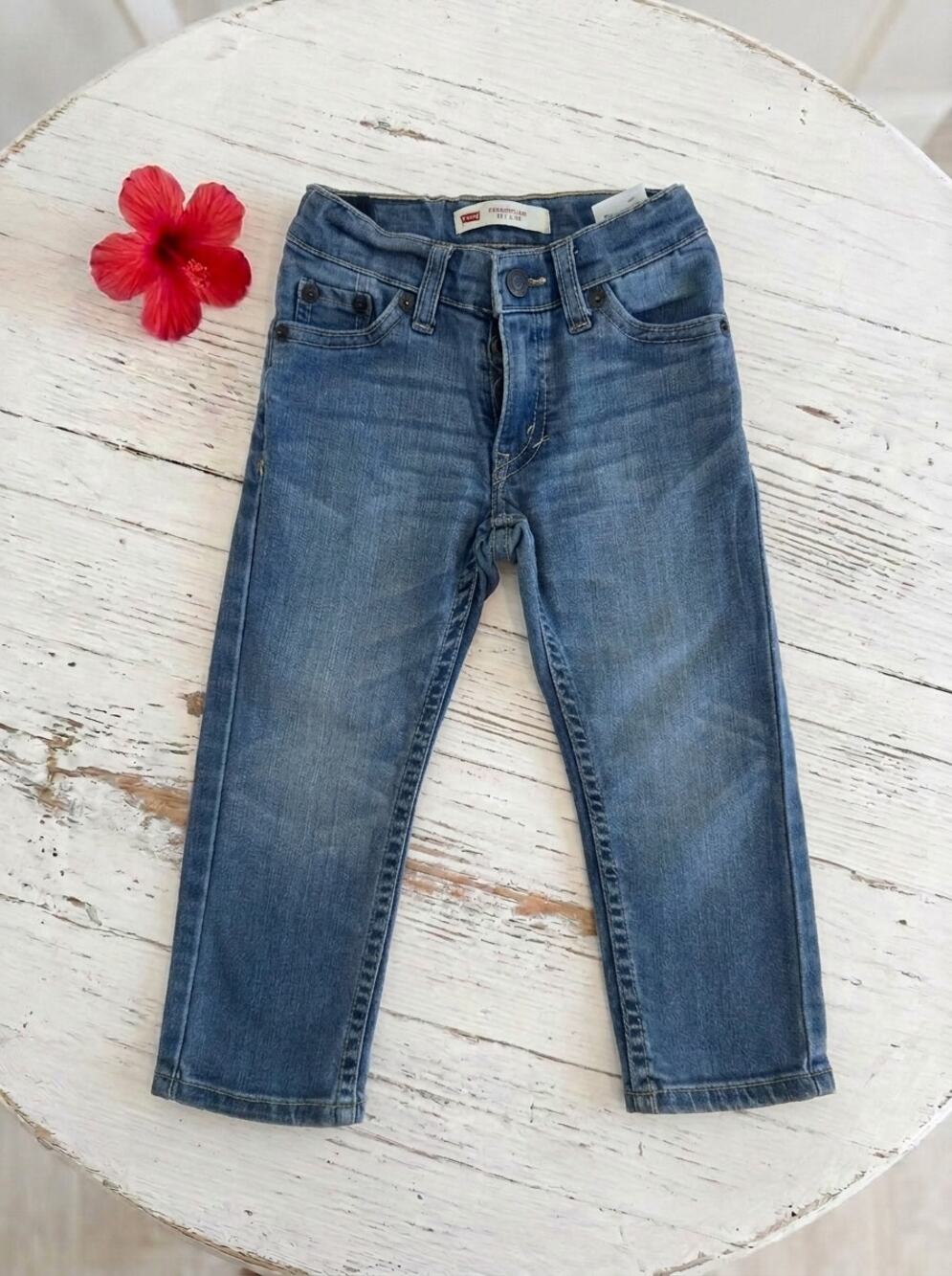 Levi's Boys 511 Slim Fit Performance Eco Denim Jeans Blue Size 2T
